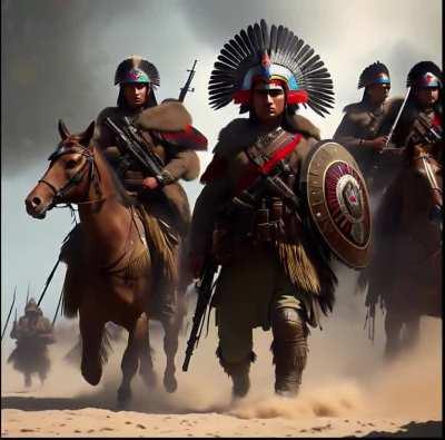 Hitler shit himself when Huitzilopochtli stepped in 😤😤✊✊