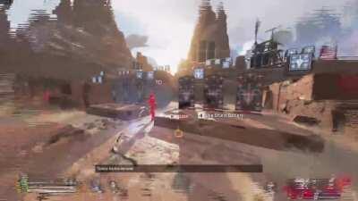 This is why i love caustic!! Teammates disconnected but I was able to clutch the 1v3 for the win!