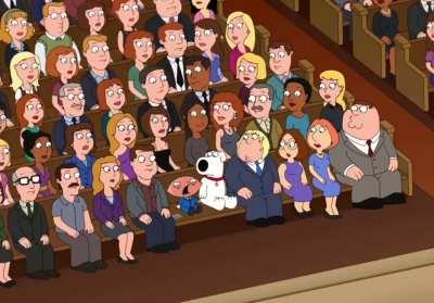 Stewie says the wordington word 