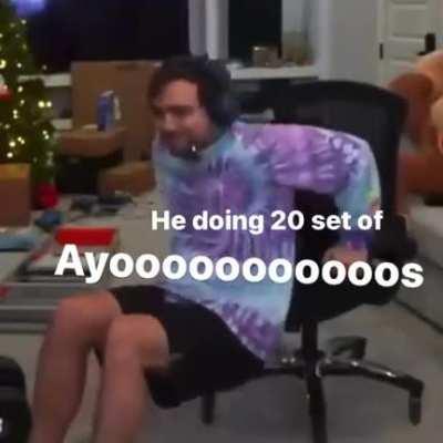 He doing 20 set of ayos