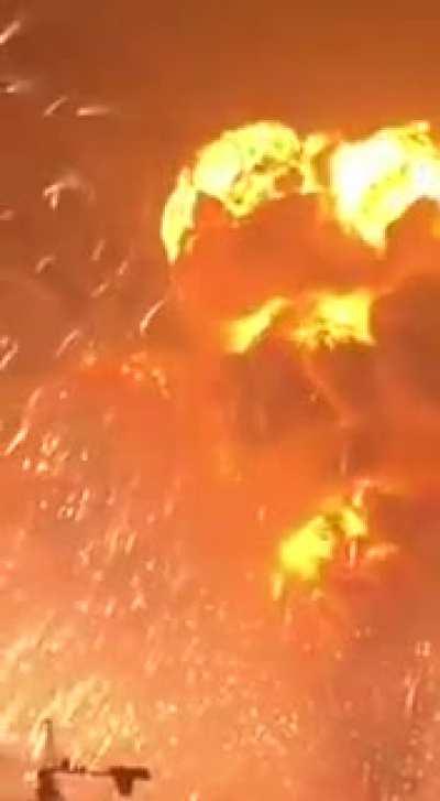 Crazy explosions, China