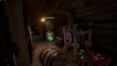 Our Captain has maxed stats in Barrel Disguise