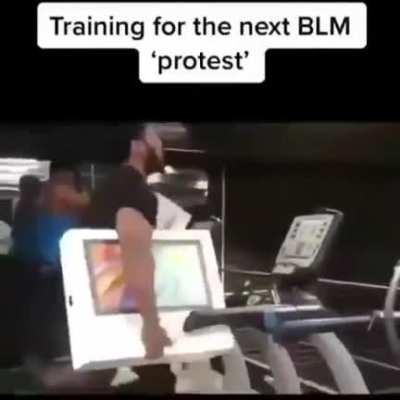 Gotta stay in shape.