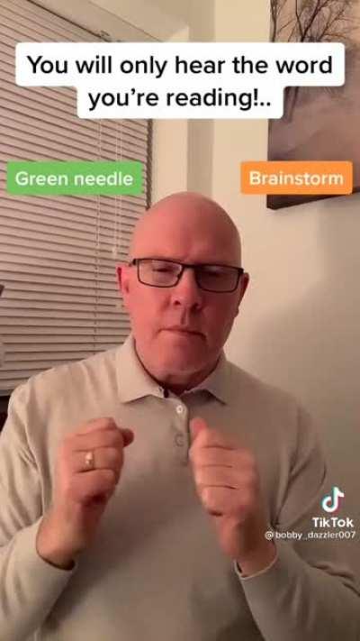 Kind of an audio illusion