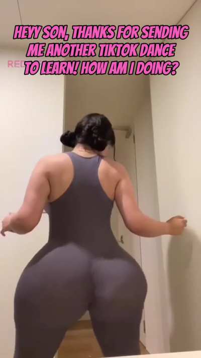 Now that I can finally be myself around my Son he's made sure to help me keep up with trends. I love him so much 