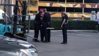 High octane, balls to the walls police chase