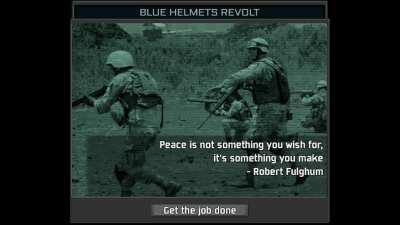 TNO Inspired Custom Super Event - The Blue Helmets Revolt