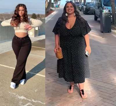 Hot brunette develops the perfect Mom Bod