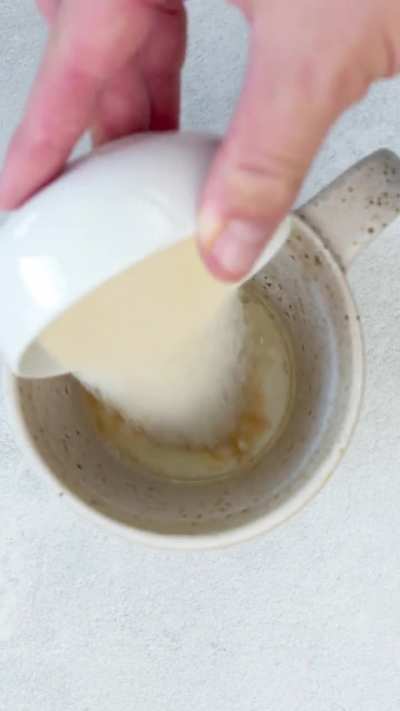 Vegan Apple Mug Cake