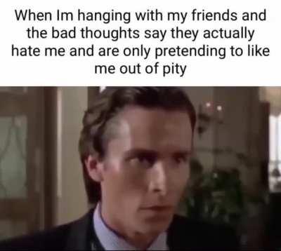 Turns out the voices inside my head are called thoughts