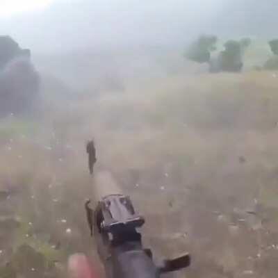 Hidden PKK Member Surprises Turkish Soldiers (Graphic)