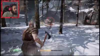 Pewds made a twewy reference in his GOW stream