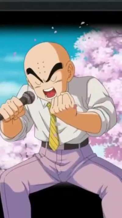 Krillin got that singing voice