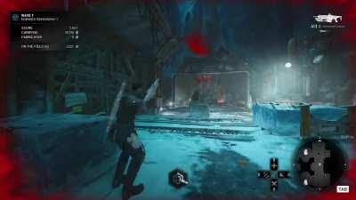 Time to spread spread awareness. You can chainsaw Pouncers in mid-air!