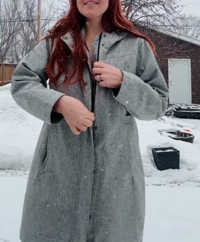 This lousy Smarch weather won’t stop me from [showing off]