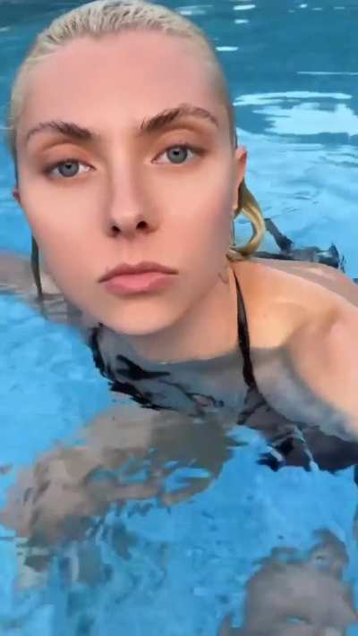 Taylor swimming pool - IG - August 2023