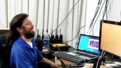 I made a thing that plays George Michael's Careless Whisper and blows your hair in the wind to the sound of a sexy saxophone when you tell Google assistant 