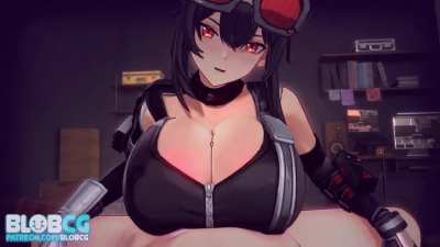 Grace paizuri (Blob) [Zenless Zone Zero]