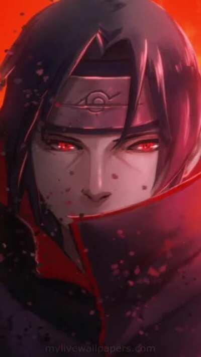 Uchiha itachi live wallpaper