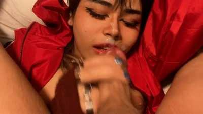 Would you let a 19 y/o femboy cum on your face?