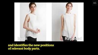 Нейросеть научилась менять позу человека: Исследователи из технологического института Вирджинии и их коллеги из Adobe Research разработали алгоритм, который способен изменить исходное изображение, «показав» пользователю, как одежда, в которую облачена мод
