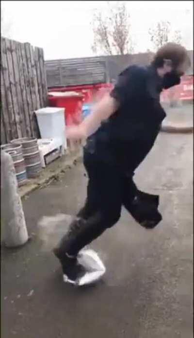 I felt it... the stupidity and the accident