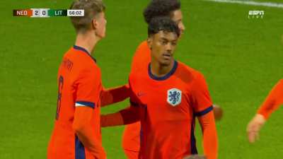 Assist Jaden Slory | Nederland O21 2-0 Litouwen O21