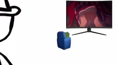 its evolving, just backwards