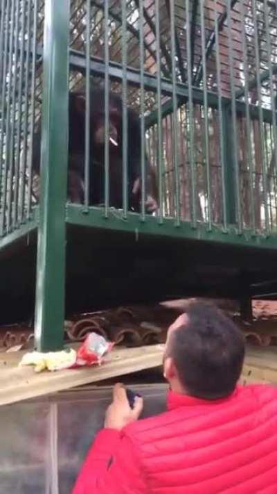 You can tell, that wasn't his first time.