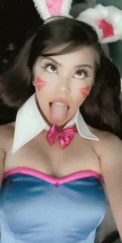 Kikyo as bunny Dva 💕