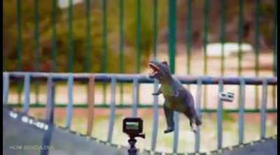 Visualization of Newton's first law: an object will remain at rest unless acted on by a net external force