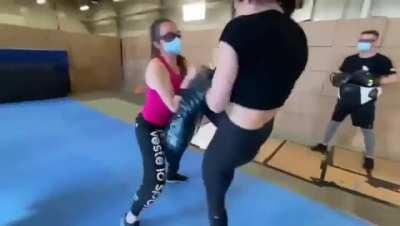 Behind the scenes video of May Calamawy training for Layla in Moon Knight