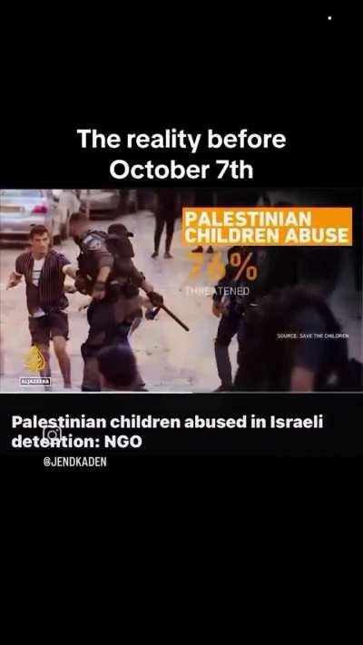 The reality before October 7