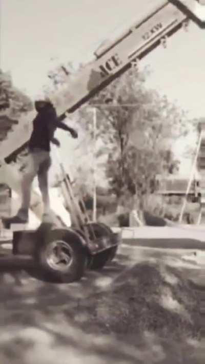 Cranes can turn you into crane