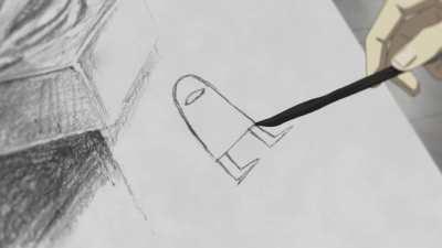 Yusuke drawing is kinda sus.....