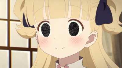 Breaking the forth wall and looking at the camera