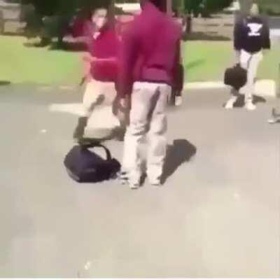 Brotha swung so hard he dealt area damage