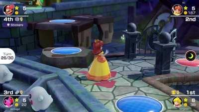 probably my best turn in mario party.. ever