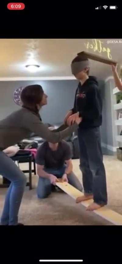 Kid thought he touched the roof