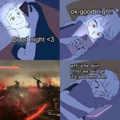 It's not time to sleep it's time to shed blood