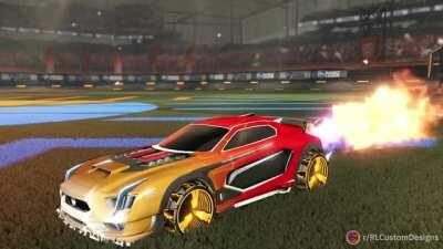 [Titanium White Maverick GXT] [Titanium White Mainframe] [Flamethrower] [Orange 3-Lobe: Infinite]