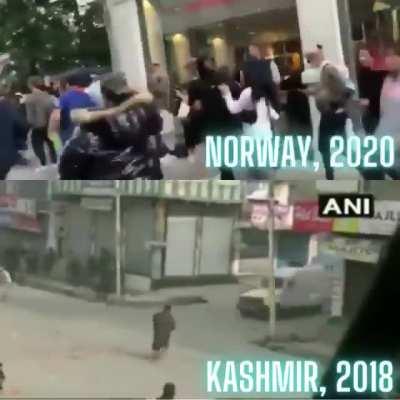 Peaceful Protests in Norway