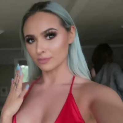 Talia Showing Off Cleavage
