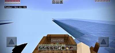 I personally think the Titanic crashed because of low render distance