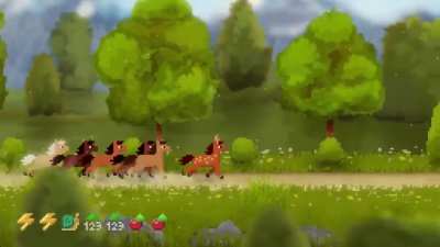 🐴 Horse Runner DX is 30% off in the Steam Autumn Sale - grab your Steam Deck, build a cute chaotic pixel herd, unlock unicorns, and enjoy 50 fun achievements! 🤗