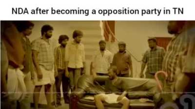 Be ready to face BJP as a prime opposition in TN with more idiotic MLAs than now . [OC]