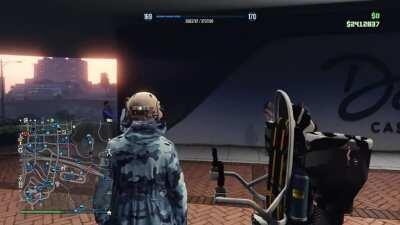 Sometimes, my genius piloting skills are frightening...