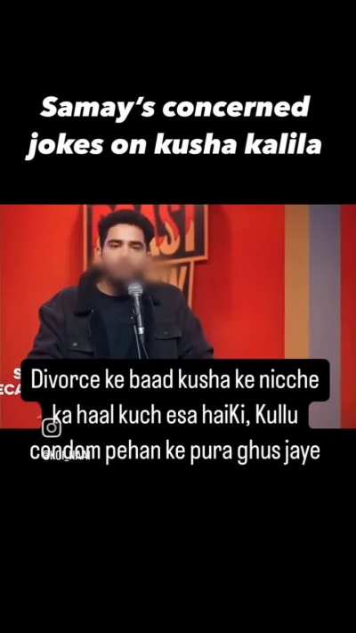 No 1 took a strong stand for kusha & he did it w/o her permission & no apology 😔