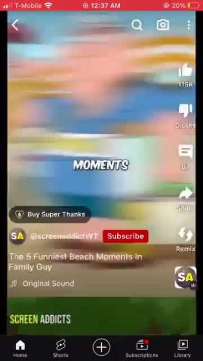 The five funniest moments in family guy 