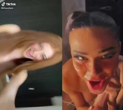 Kristen on TikTok vs her OnlyFans